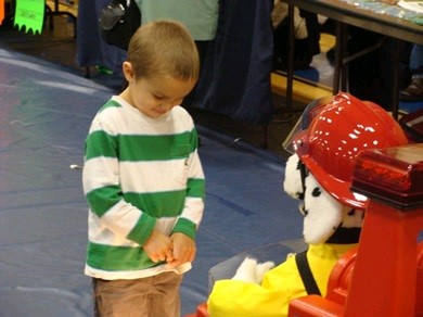 Patches and Small Child